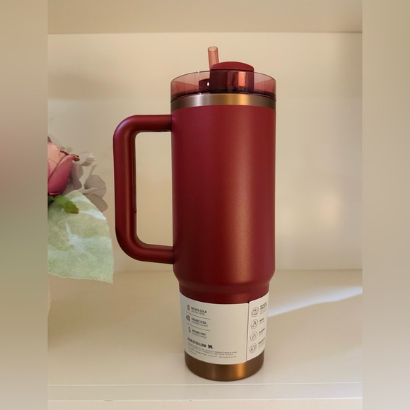 🎉LAST CHANCE🎉Stanley‎ Quencher H20 Flowstate Tumbler 30oz Glided Pomegranate - Picture 7 of 15